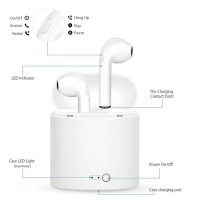 i7s mini TWS Wireless Bluetooth Earphones Earbuds With Charge Box For iPhone 7 8 X For Samsung S8 S9 Note 7 8 9 Xiaomi Redmi